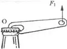 如图所示是开瓶器开瓶时的示意图.它在使用时属于省力省力杠杆.