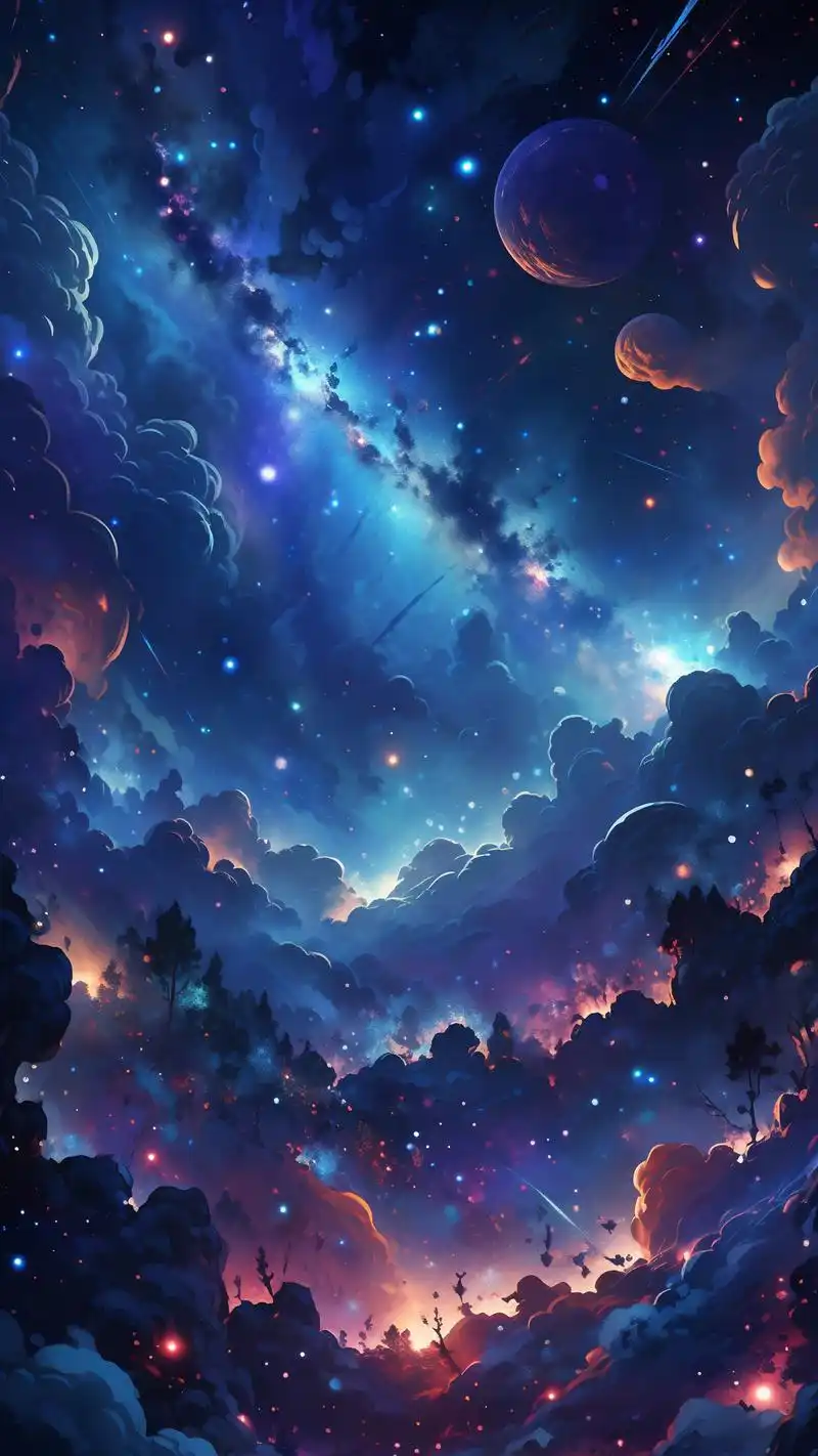 99星河夜空壁纸,美到窒息!90