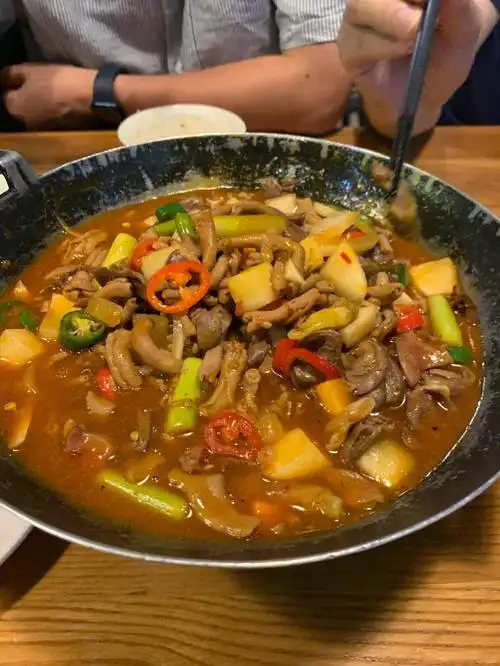 干锅鸡杂啥的真的好下饭09