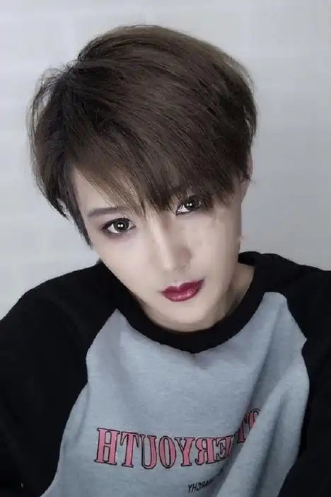 假发女短发帅气中性网红气质修脸逼真蓬松发型时尚韩国斜刘海bobo