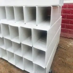 pvc长方形管 塑料方管 pvc方形排水管 dn200*200可定做