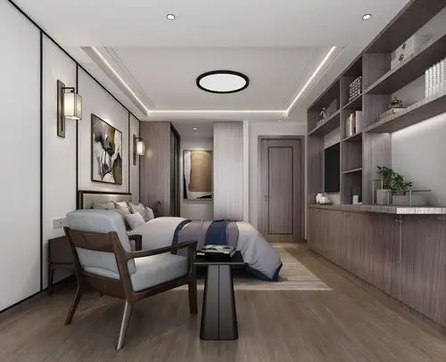 简约 三居 旧房改造 80后 卧室图片来自敏空间在静安区某公寓设计的