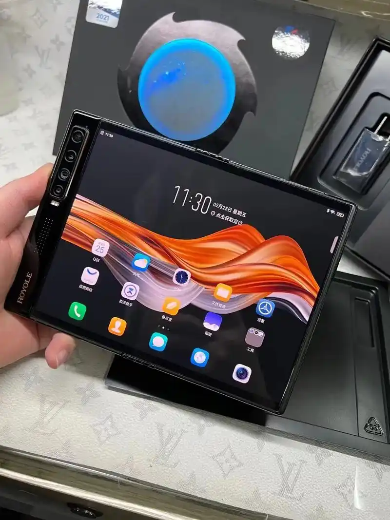 柔宇2 royole flexpai2 5g手机 骁龙865 - 抖音
