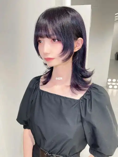 日系女生发型狼尾