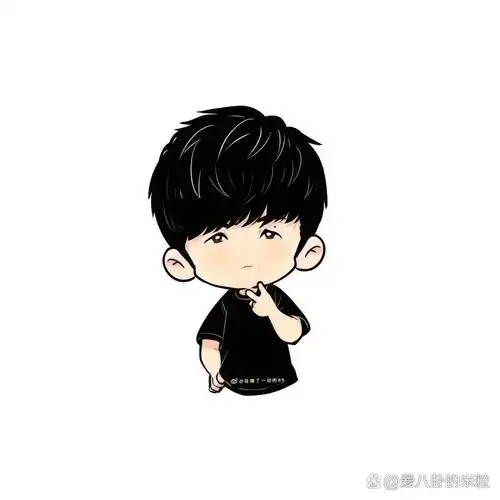 周杰伦卡通头像,太可爱了