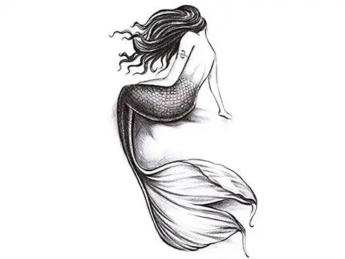 关于【美人鱼纹身图案大全-美人鱼纹身手稿素材】信息