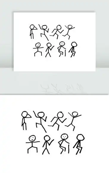 火柴人设计元素