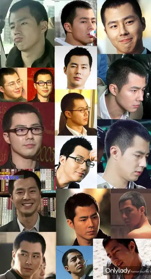 圆寸头是检验美男新标准 露额的宋仲基杨洋超级man!