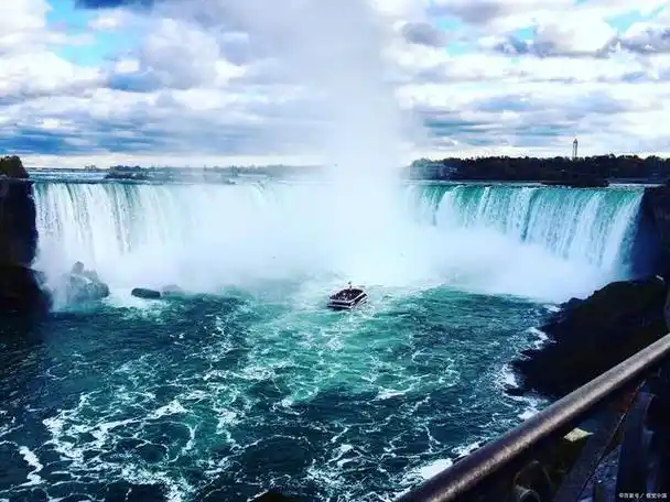 尼亚加拉瀑布是世界上最壮观的自然景观之一,它位于北美洲的五大湖区