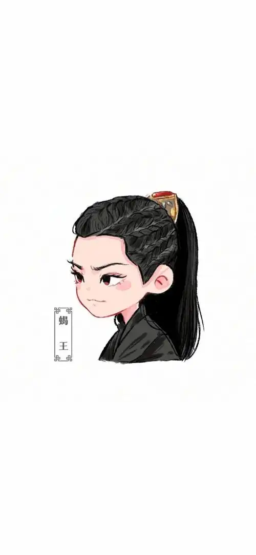 山河令手绘头像壁纸