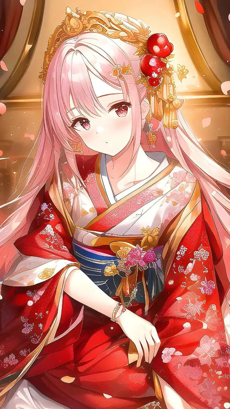 "谁能告诉我这个小姐姐是哪个动漫人物呢"#二次元壁纸#送你一 - 抖音