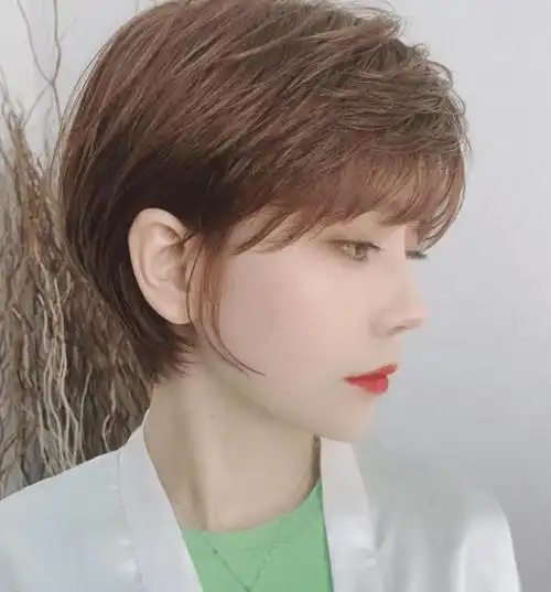 时尚个性超短发图片短发控都在剪的帅气发型
