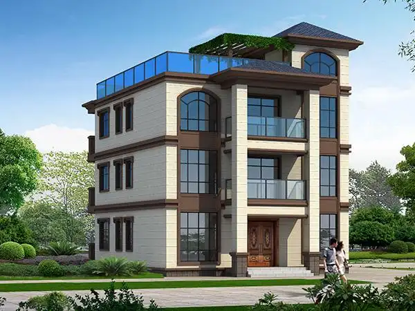 三层半及以上欧式-湖南中科别墅建筑有限公司