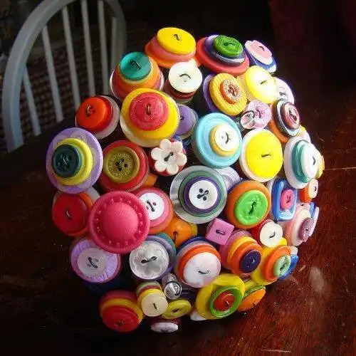 幼儿园手工小纽扣大创意美呆了建议家长和教师收藏