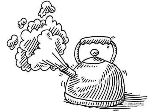 水蒸气简笔画彩色