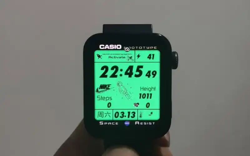 小米手表卡西欧飞天表盘安装过程十分详细