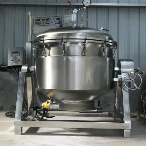 中药熬制高温高压蒸煮锅 咸蛋黄鲜肉粽子蒸煮高压锅 羊大骨汤煮锅