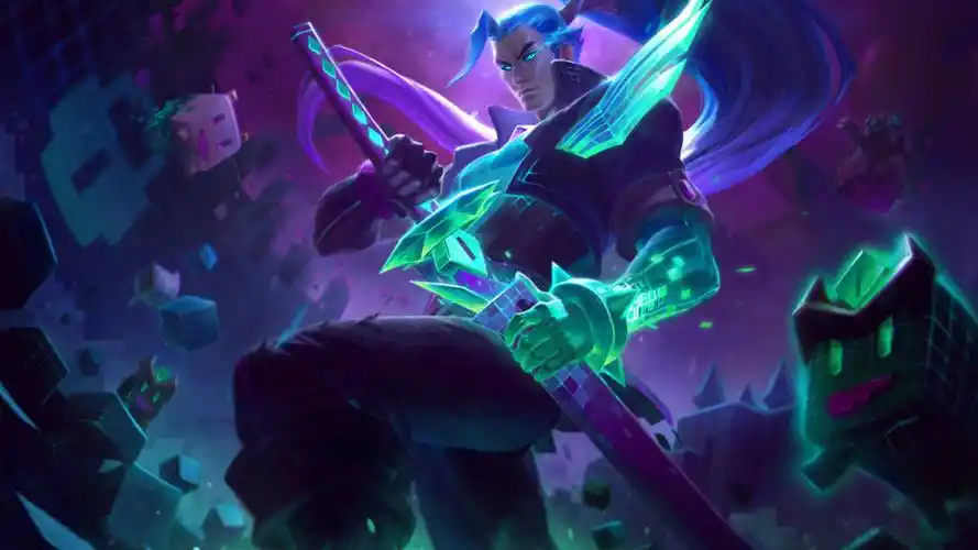 【英雄联盟手游】战场之王亚索皮肤展示