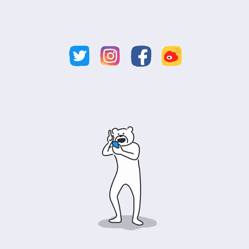 创意| 日本"激动熊",你中意它那个动作?