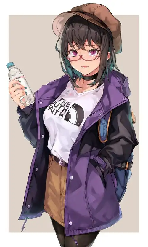 p站美图推荐——下半框眼镜特辑-动漫之家新闻站