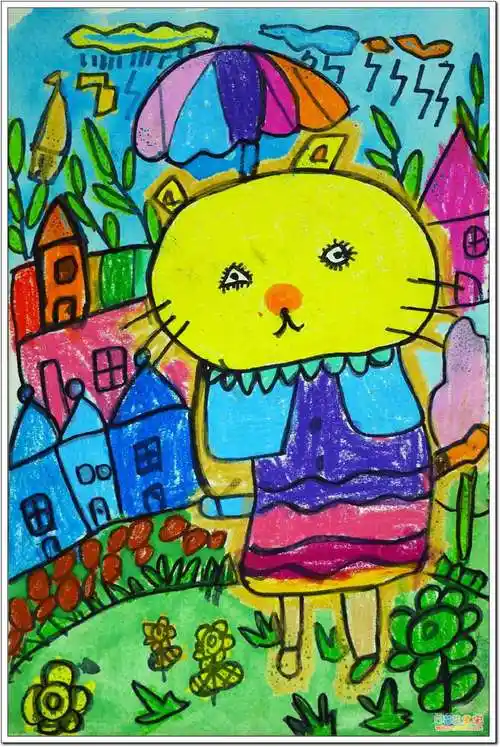 苗苗画室2018年秋儿童画启蒙班作品