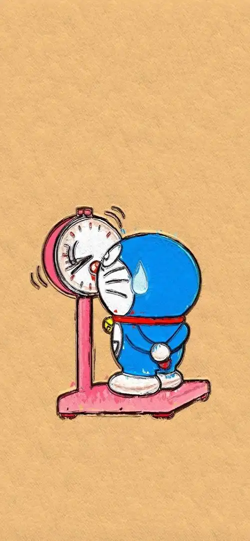 你喜欢的蓝胖子竖屏手机壁纸