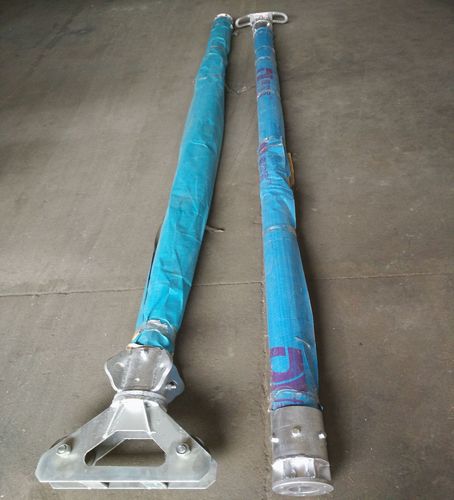 吊装组立杆塔120150mm管式扒杆铝合金管式内悬浮抱杆