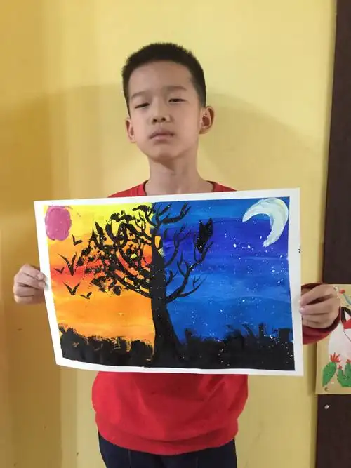 2通过白天和黑夜的色调观察,掌握冷暖色调的含义和简单掌握冷暖色调