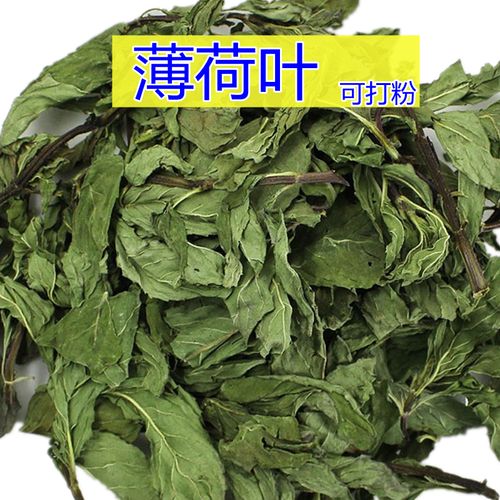 薄荷叶子食用天然中药材新鲜干泡水清凉纯卜荷可磨粉新货无硫薄何