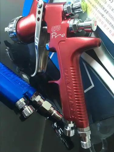英国原装进口戴维斯tt面漆喷枪gfg高雾化喷漆枪hd-1汽车专用hd-2