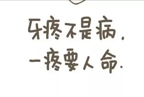 牙痛不是病,疼起来真要命,懂得整体自然医学是多么幸福啊!