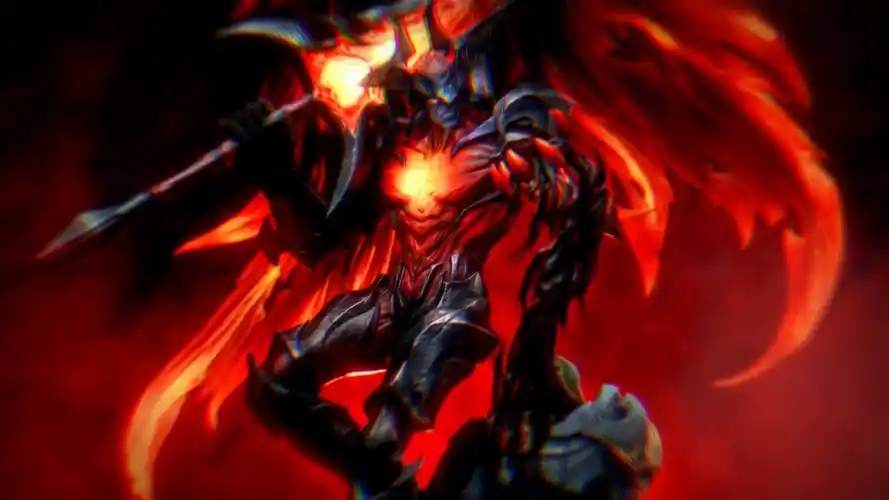 挑战我吧,凡人!《英雄联盟》暗裔剑魔 正版限量雕像