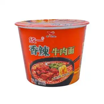 统一统一 来一桶香辣牛肉面107g/桶