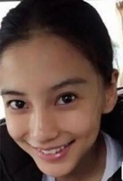 图angelababy素颜照片曝光不怕在微博放丑照