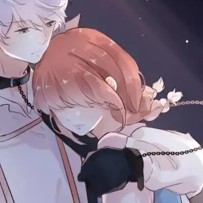 暖心情侣漫画头像