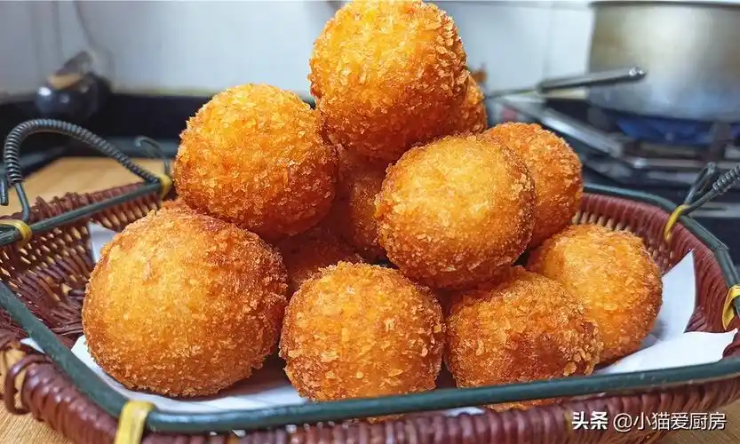 【香炸土豆球】做法步骤图 外酥里糯特别美味 好吃又简单
