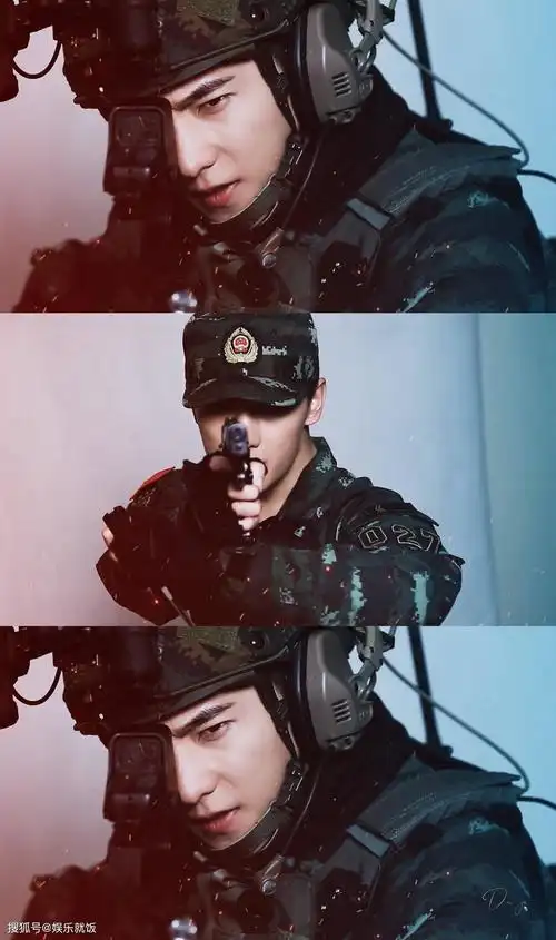 易烊千玺军装酷飒,陈伟霆禁欲,他的剧还没播就把观众吃定了