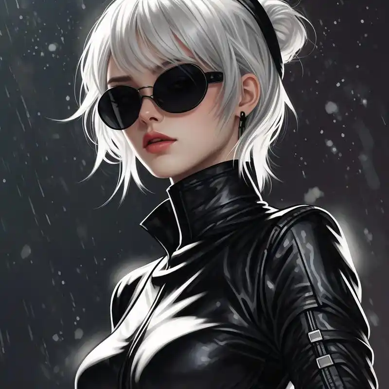 💥冷酷霸气女生头像💥 今天给大家带来一组冷酷霸气的女生头像,每