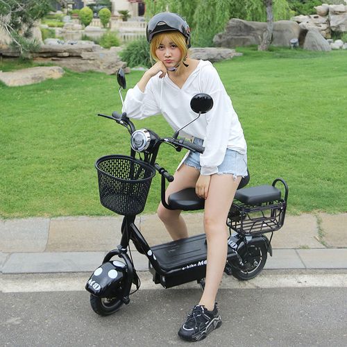 亲子电瓶车两轮电动自行车电动滑板车小型迷你成人电动车轻便折叠