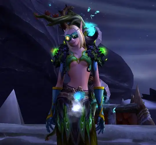 血精灵猎人幻化第一次发帖不喜勿喷