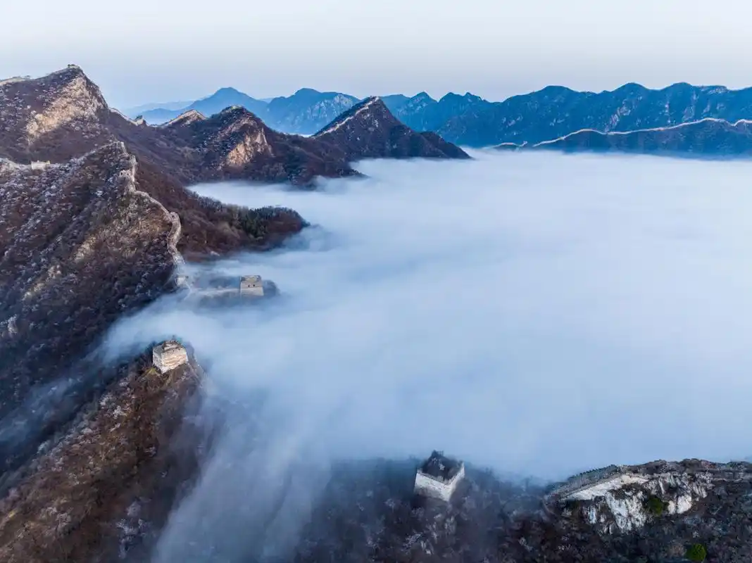 仿若人间仙境,箭扣长城现云海奇观