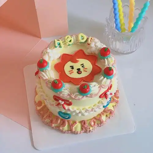 送给小汤圆的王源的莱阳生日蛋糕