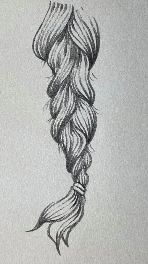 0基础怎么学会画画?建议用画麻花辫的方式进行线条练习