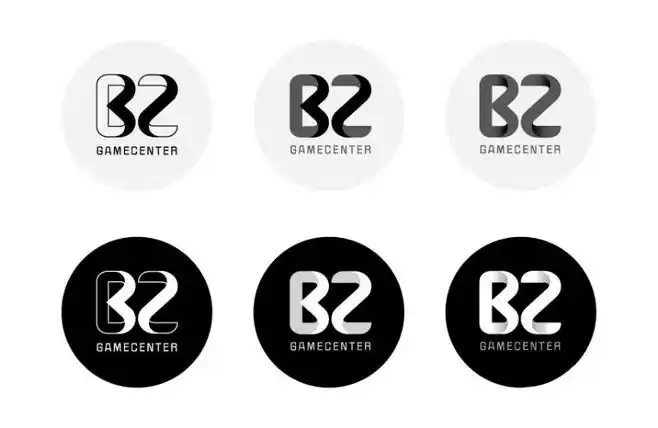 bz英文logo字体设计