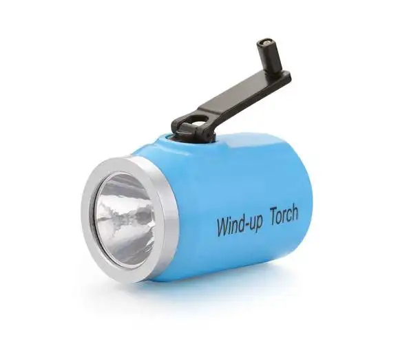 供应可乐罐形手摇发电手电筒,1led高亮度手摇手电筒