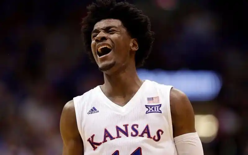 堪萨斯小飞人josh jackson对阵贝勒砍下23分10篮板