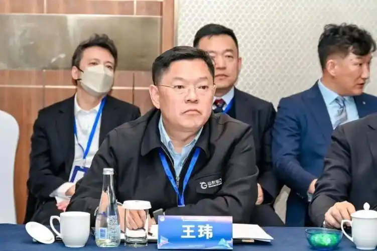 山东省港口集团党委委员,山东港口陆海国际物流集团董事长王玮中国