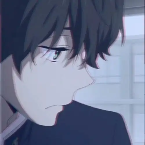 动漫男头动漫头像冰菓折木奉太郎