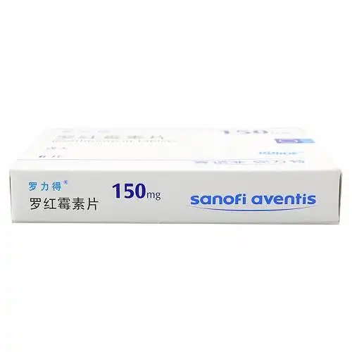 罗力得 罗红霉素片 150mg*6片