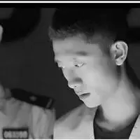 余罪头像黑白高清图片_微信头像图片大全